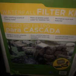 Resin Water Fall Filter 