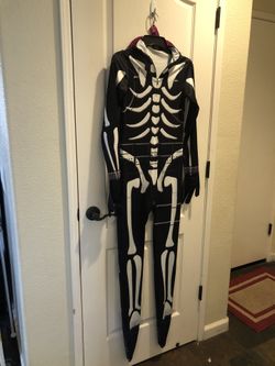 Fortnite skeleton costume teenage