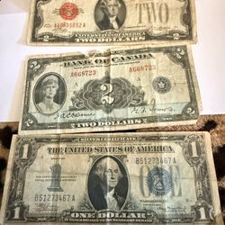 2 Dollar Bill  Red Seal 1928 