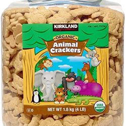 Kirkland Signature Organic Animal Crackers, 4 lbs