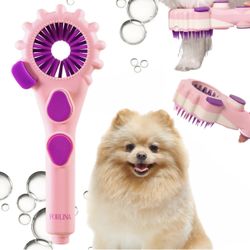 Forlina Brand Dog Shower Attachment | Multi-Functional | One-Handed Operation | Dog Bath Supplies | Shampoo Brush With Low Joint Stress | Easy To Inst