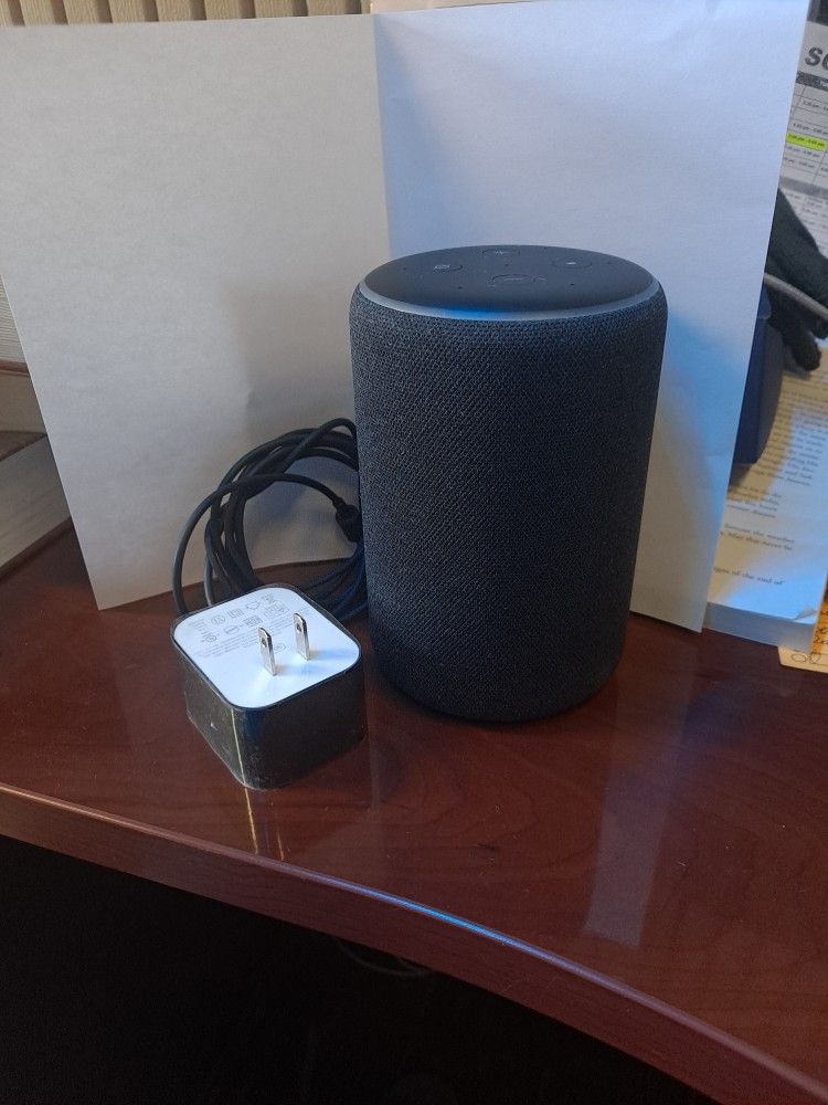 Amazon Echo 3rd Generation (Alexa) Smart Speaker $70 (obo)