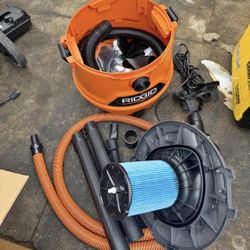RIDGID VAC1200 aspiradoras en seco y húmedo, aspiradora en seco y húmedo, y soplador para trabajos p