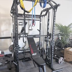 Smith Machine And Squat Rack 