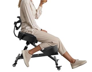 Ergonomic Kneeling Chair With Back Support Adjustable Chair For Home