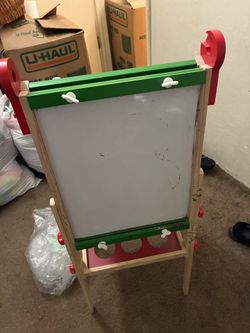$10 Dry Erase, Chalk Board Easel.