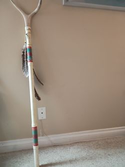 Native American Style Decorative Talking Stick