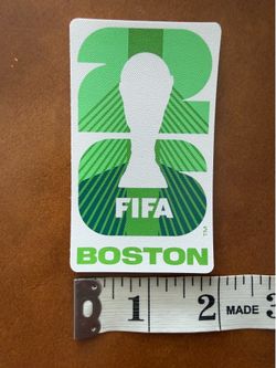 FIFA Soccer World Cup Rare Original Volunteer Boston Velcro Patch
