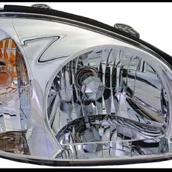 2001-02-03 Hyundai Santa Fe Left Headlight Assembly 