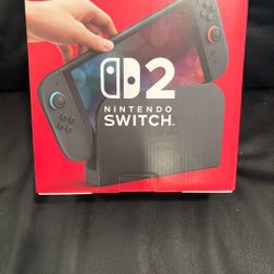 Nintendo Switch Console 2 New Never Opened 