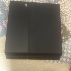 PS4 and controller
