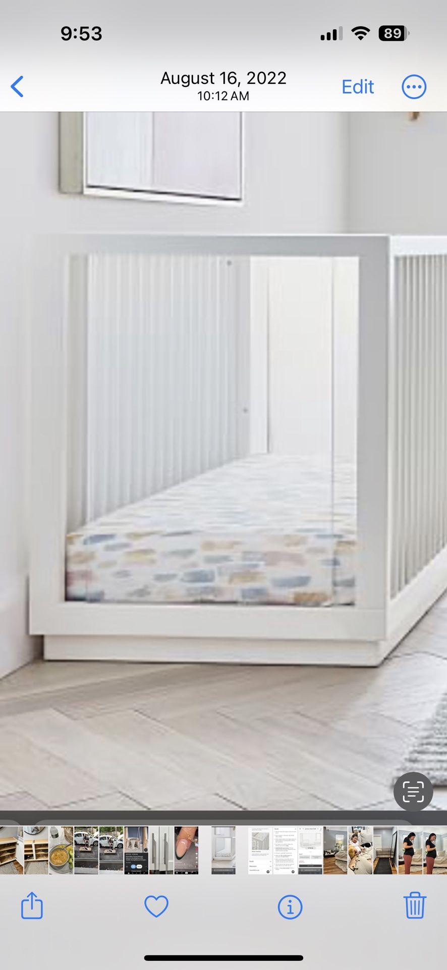 West Elm X Pbk Emilia Crib