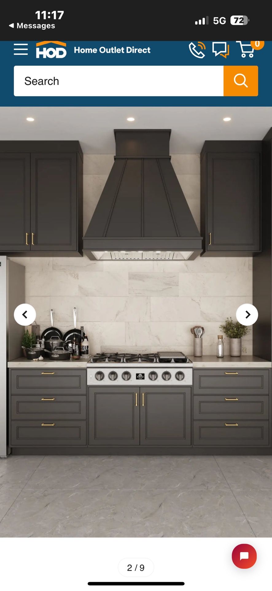 Forno Altilia 36-Inch 1200 CFM range Hood 36”