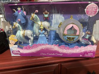 Disney Princess Favorite Moments Deluxe Cinderella Carriage Set - New In Box