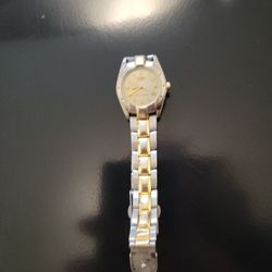 Casio Stainless Steel And Gold Women's Watch