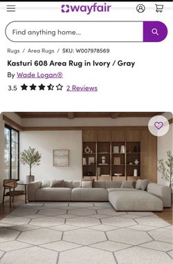 BRAND NEW 8' x 10' Area Rug