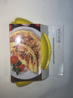 NEW | Viovia Microwave Omelet Pan 8.4 Inch White