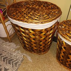 Matching Laundry Baskets Set