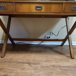 Small Brown Writing Desk