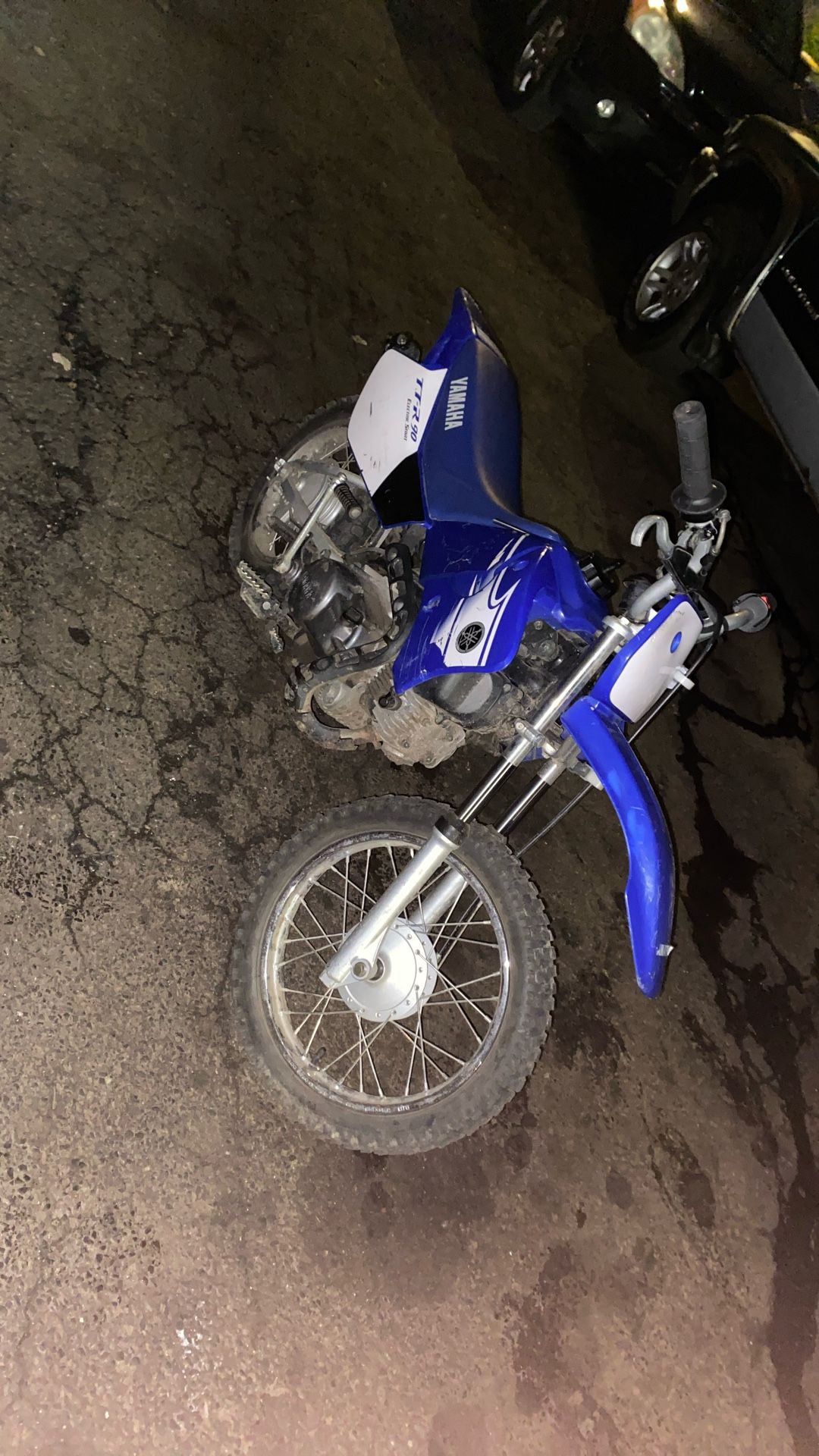 2007 TTr90 Yamaha Dirt bike
