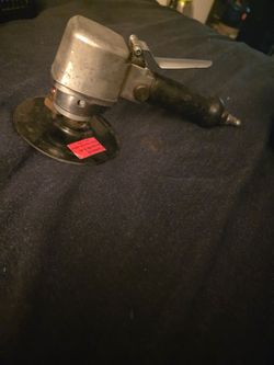 6' orbital disc air sander