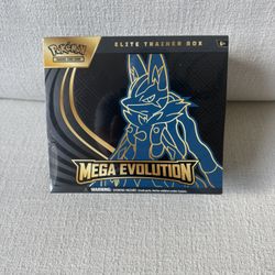 Brand New Pokemon Mega Evolution Lucario Elite Trainer Box ETB