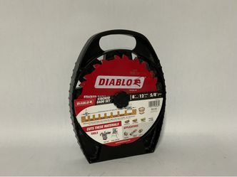 8” Diablo Blades Stacked Dado Set