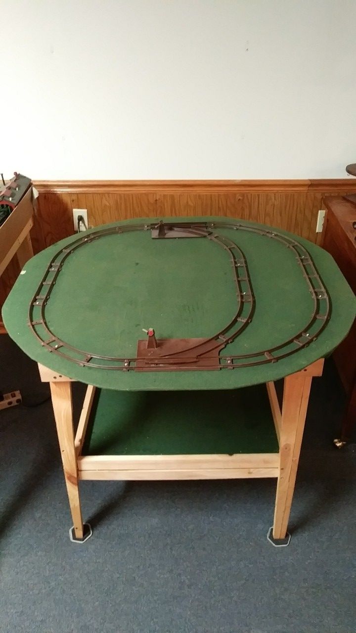 Toy Train Table and Track