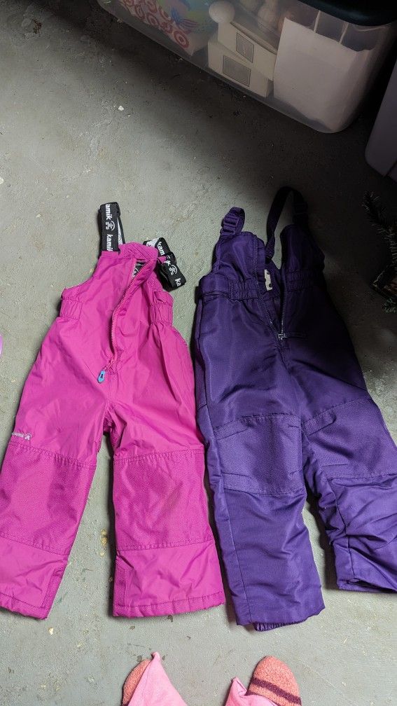 Girls Snow Suits And Boots