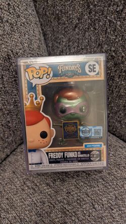 Freddy FunkoFreddy Funko As Donatello TMNT Metallic Fundays SDCC 4600 SEALED POP