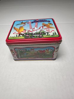 Celestial Seasonings Empty Peppermint Herbal Tea Tin