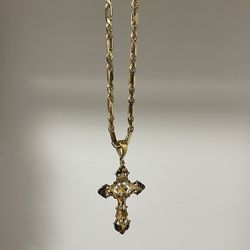 14k Vermeil Gold Milano Chain 22”