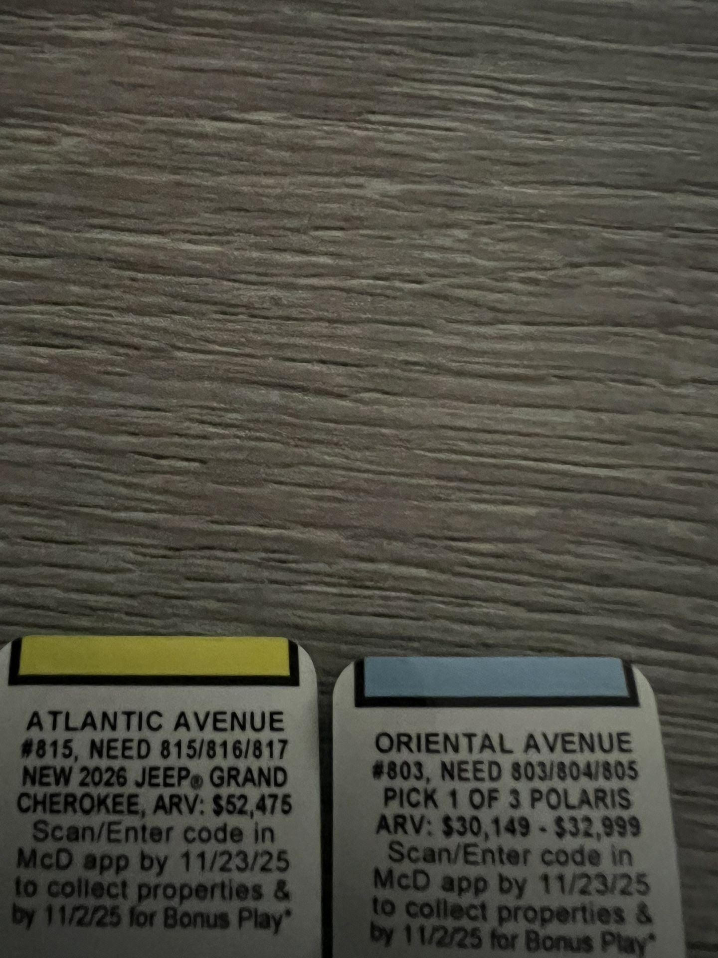 Monopoly Stickers