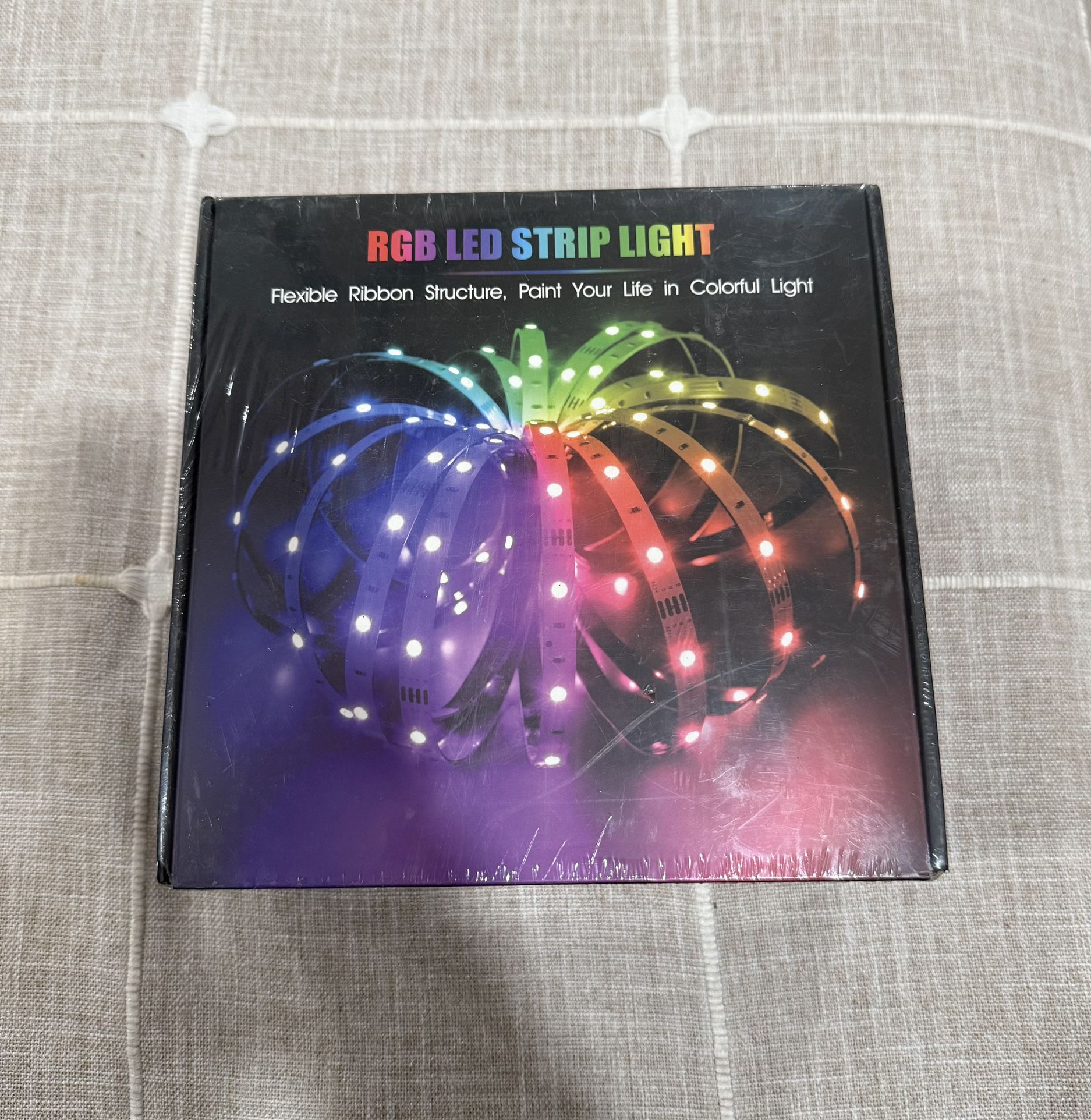 New, Led Strip Lights 33ft RGB Led Room Lights 5050 Led Tape Lights Color Changing