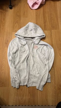 Vans Zip-Up Hoodie Sweatshirt Gray