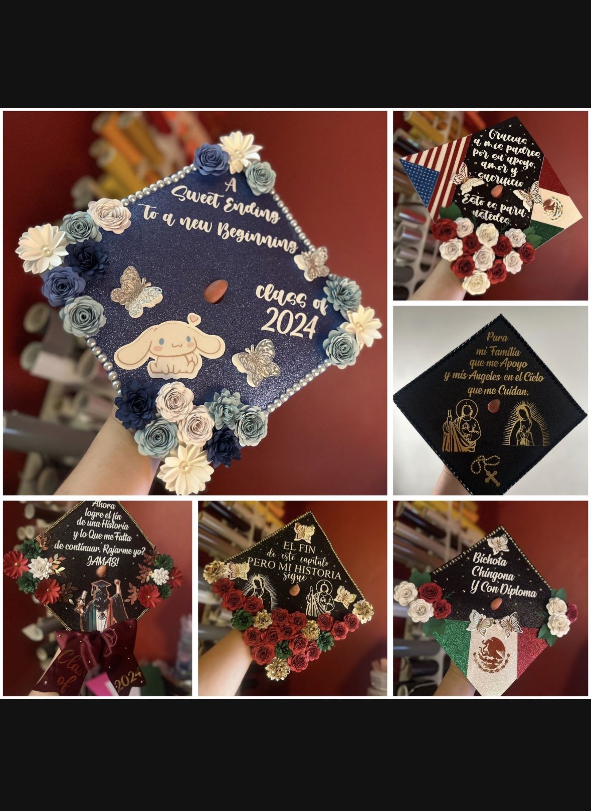 Custom Graduation Toppers