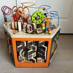  B. Toys Wooden Activity Cube - Youniversity
