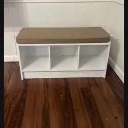 bench with storage 