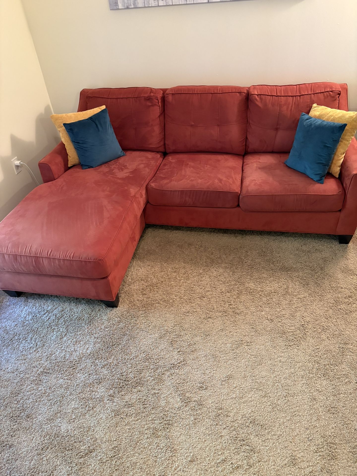 Orange Sofa