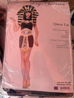 Queen Tut Costume ML New!!
