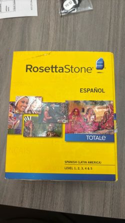 Rosetta Stone complete cd- rom Spanish