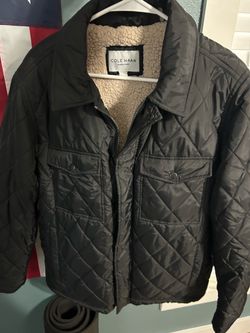 Cole Haan diamond quilted jacket size L