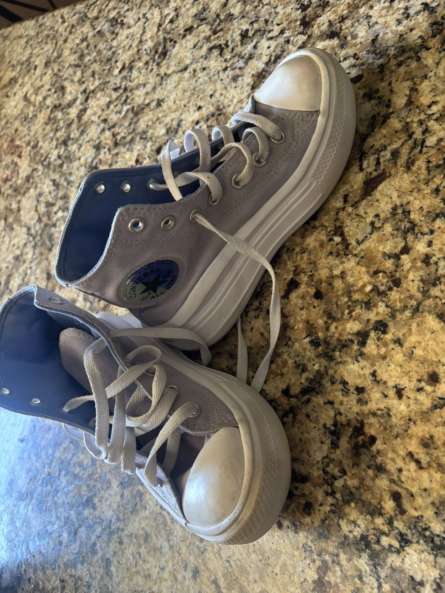 Girls Purple Converse