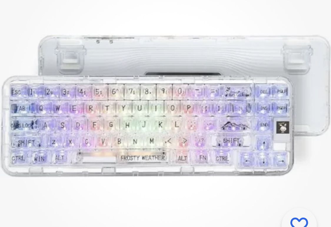 CoolKiller CK68 Tri-Modes Wireless Gaming Keyboard 