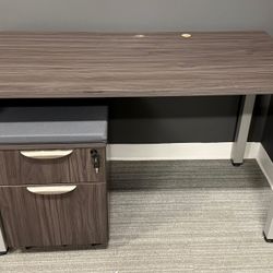 Escritorio Con Archivador 