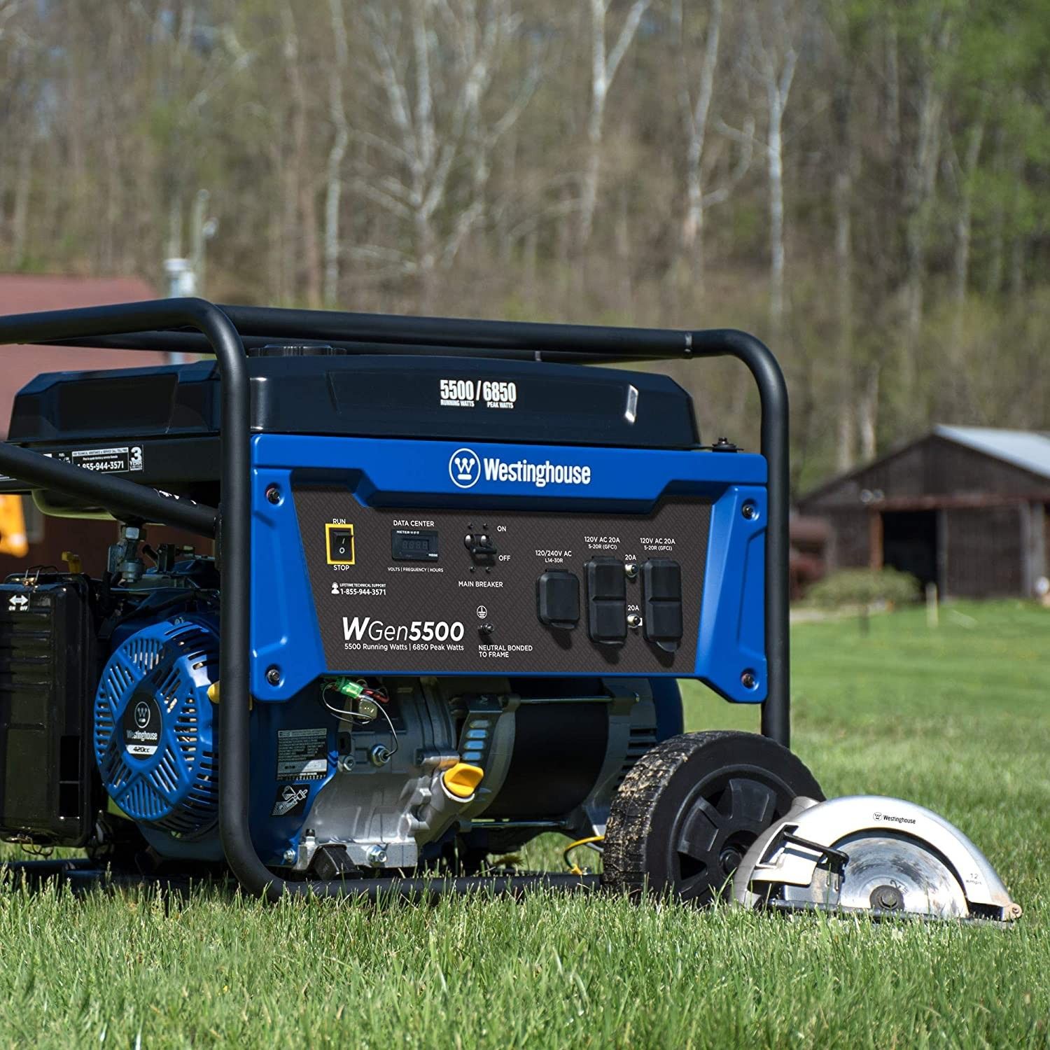 Portable Generator 6850 Watts (PRICE IS FIRM)