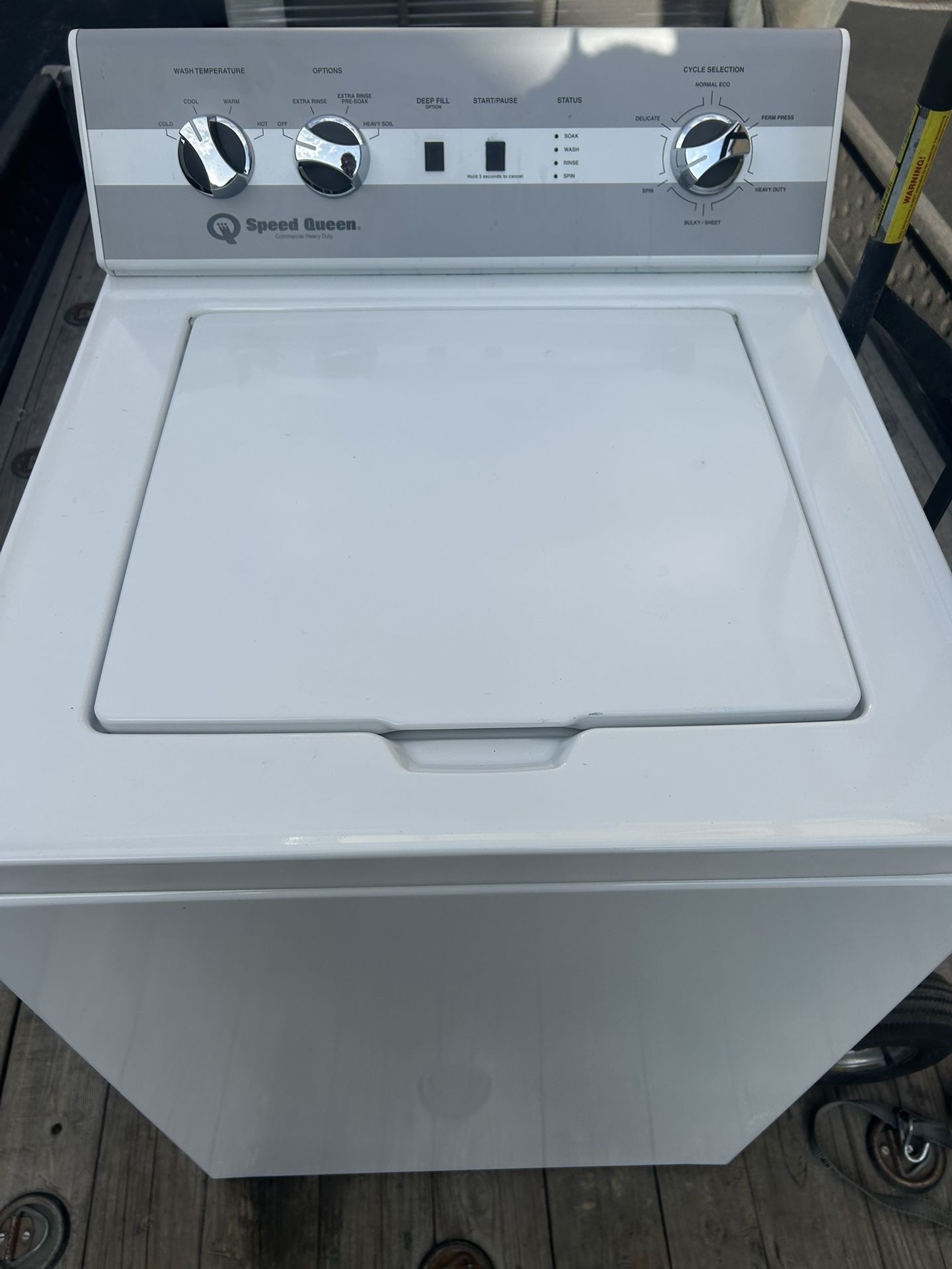 SPEED QUEEN WASHER