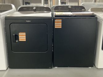 Whirlpool 5.2 cu. ft. Top-Load Washer w/removable agitator 7.0 cu. ft. Vented Electric Dryer w/Steam Cycle