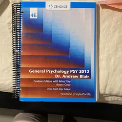PBSC General Psychology textbook