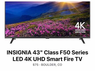 INSIGNIA 43" Class F50 Series LED 4K UHD Smart Fire TV